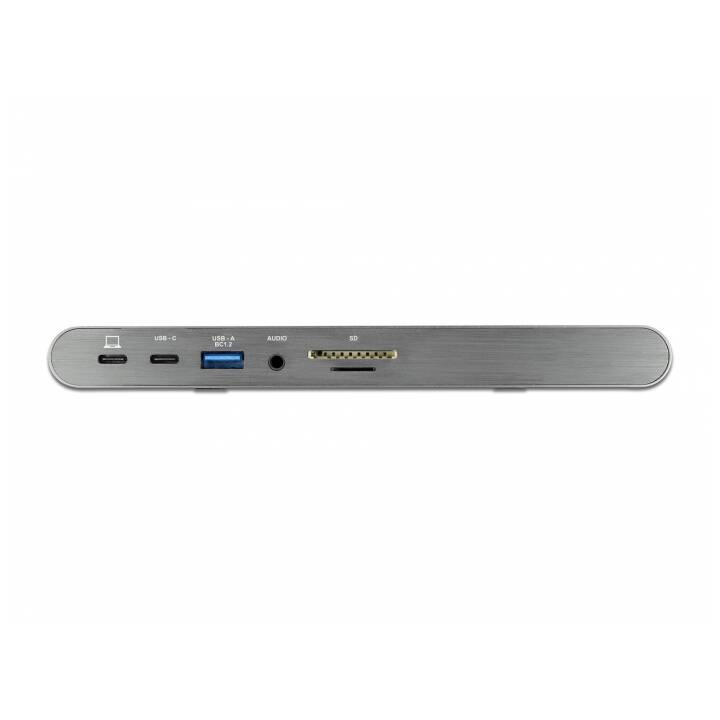 DELOCK Dockingstation (2 x DisplayPort, HDMI, RJ-45 (LAN))