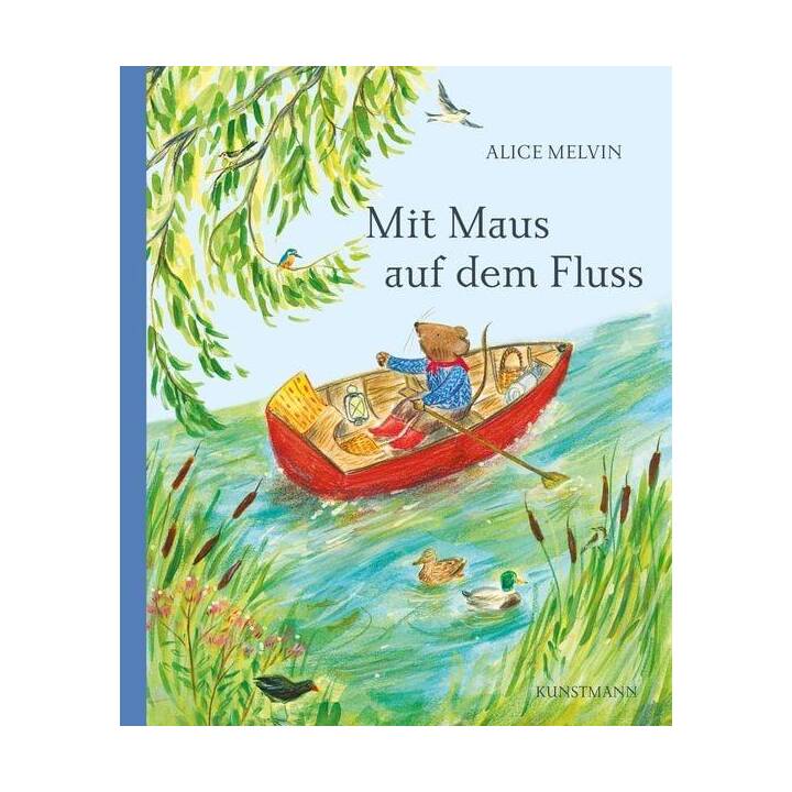 Mit Maus auf dem Fluss