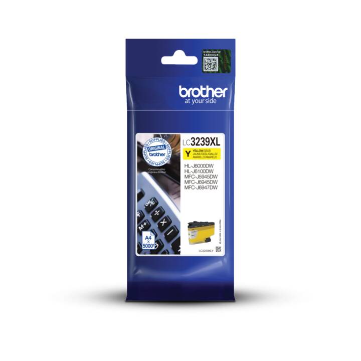 BROTHER LC3239XLY (Cartouche individuelle, Jaune)