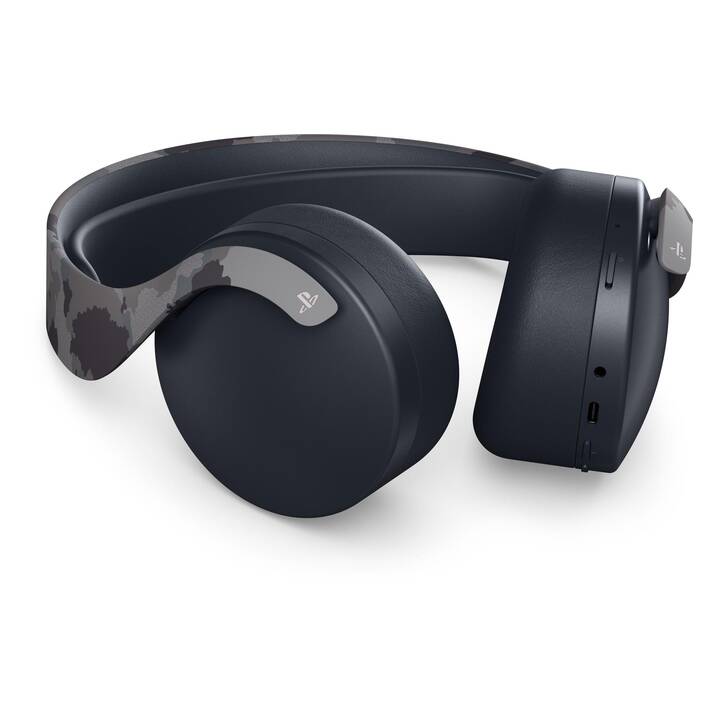 SONY Cuffia da gioco PULSE 3D-Wireless Grey Camouflage (Over-Ear)