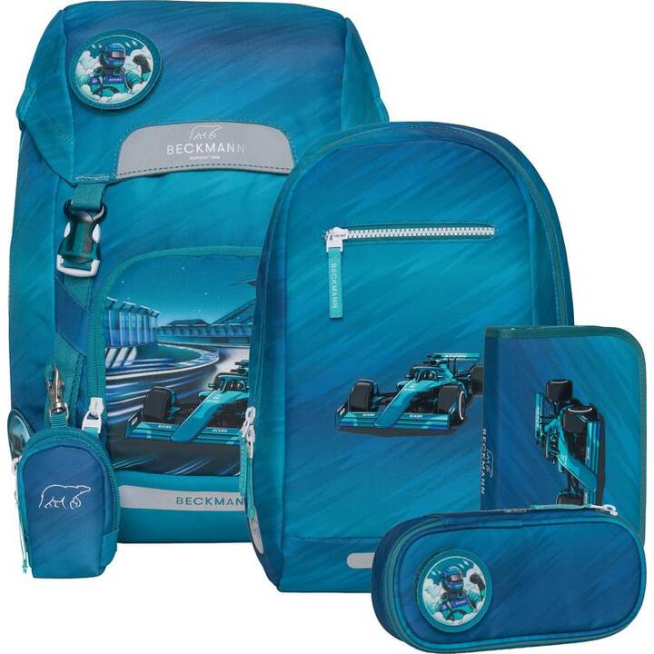 BECKMANN Set di borse Classic Racing (22 l, Blu, Multicolore)