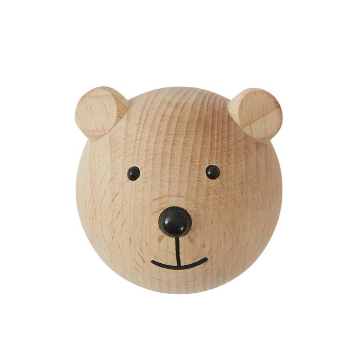 OYOY Crochet pour vêtements Mini Hook Bear (Brun)