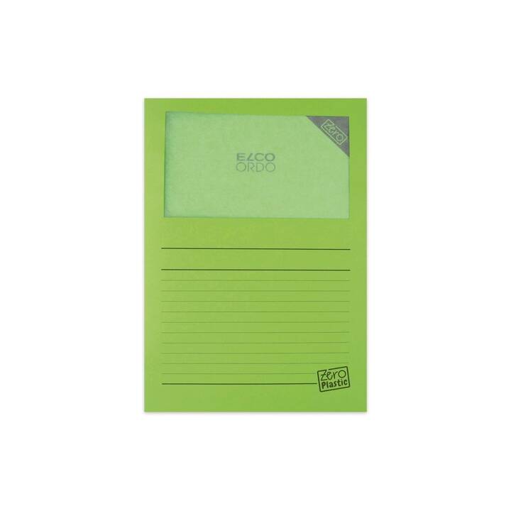 ELCO Dossier d'organisation OrdoZero (Vert, A4, 100 pièce)