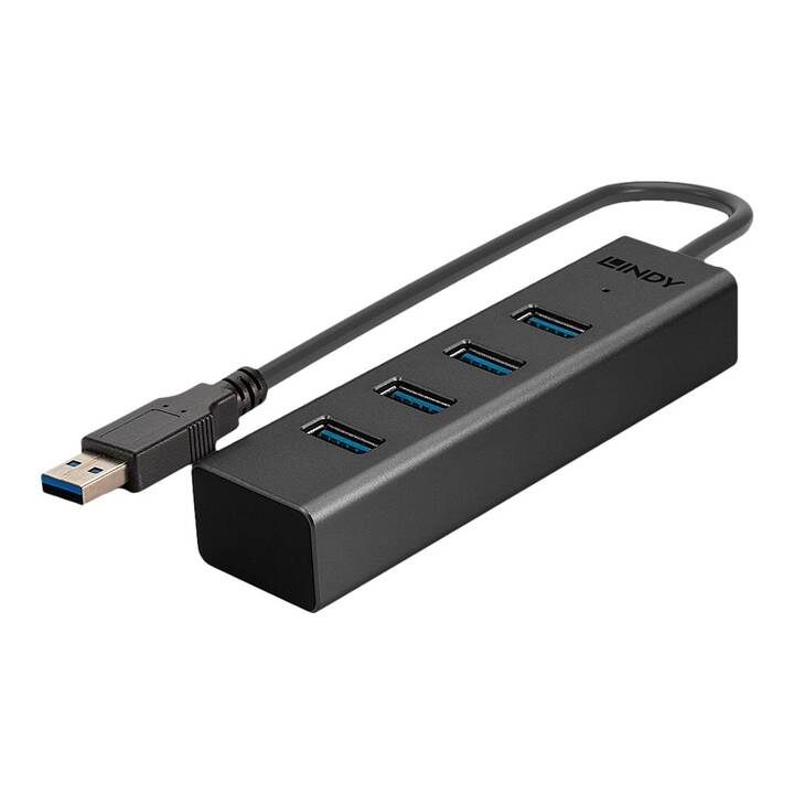 LINDY  (4 Ports, USB Type-A)