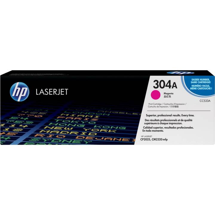 HP 304A  (Einzeltoner, Magenta)