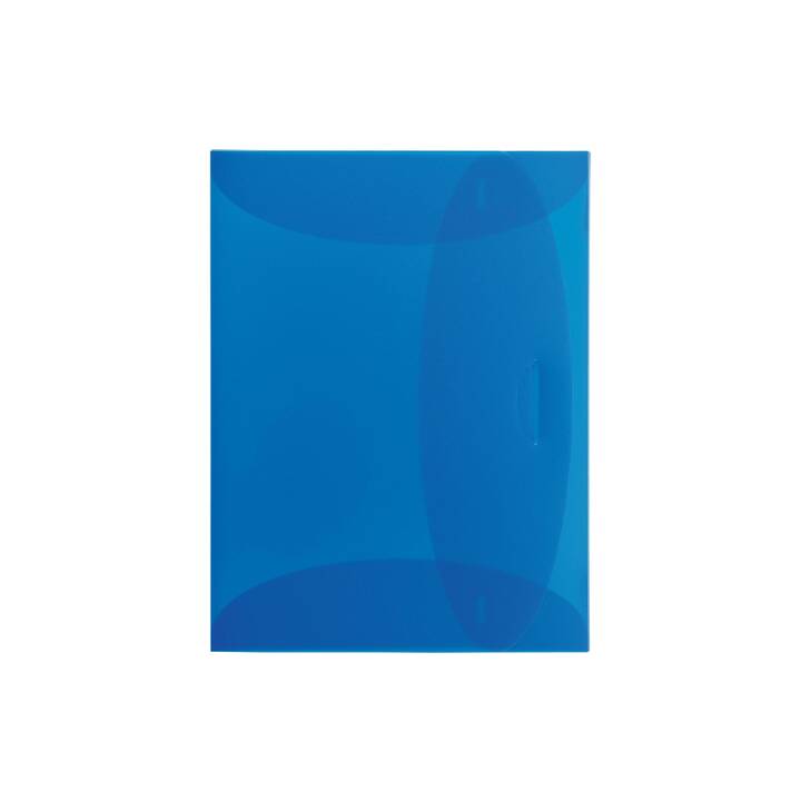 KOLMA RACER Gummizugmappe (Blau, A4, 1 Stück)