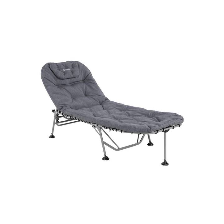 OUTWELL Chaise longue de camping Fontana Lake (Gris, Noir)