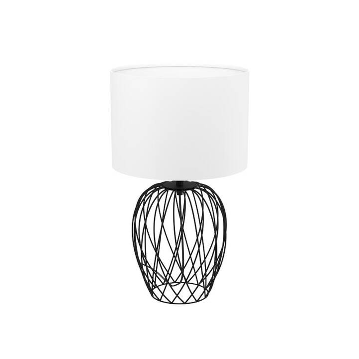EGLO Lampe de table Nimlet (Blanc, Noir)