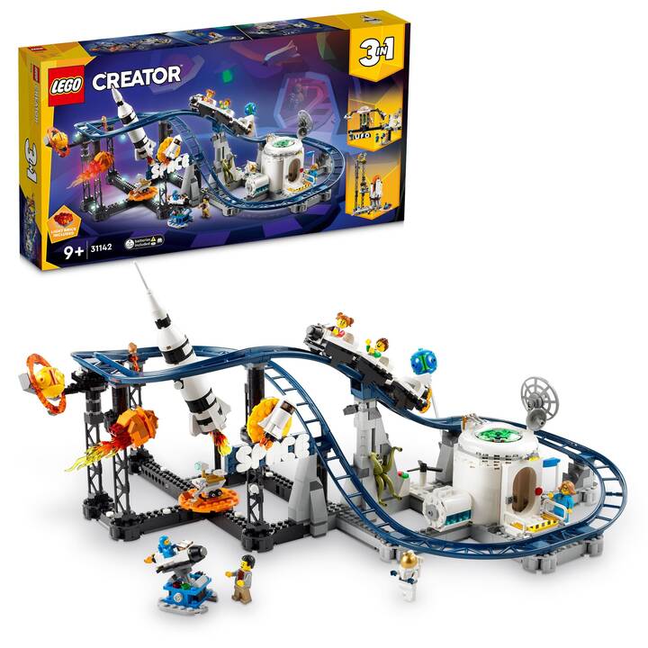 LEGO Creator 3-in-1 Les montagnes russes de l’espace (31142)