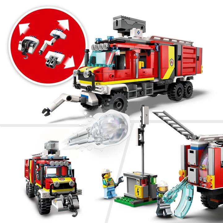 LEGO City Le Camion d’Intervention des Pompiers (60374)