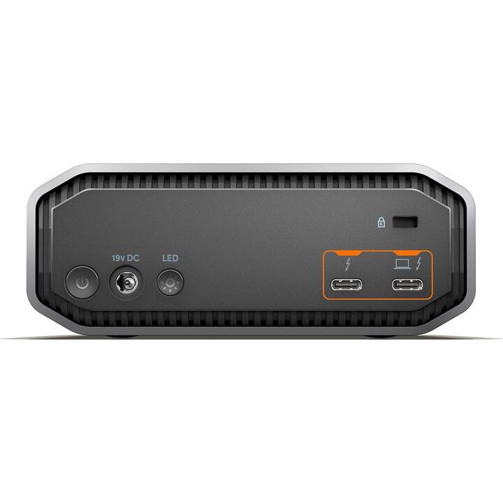 SANDISK PROFESSIONAL G-Drive Project (Thunderbolt 3, 22 TB, Silber, Grau)