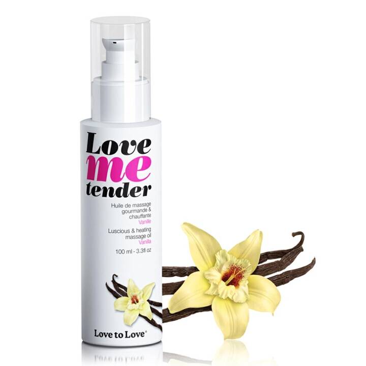 LOVE TO LOVE Massageöl Love Me Tender (100 ml, Vanille, Ölbasis)