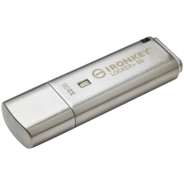 KINGSTON TECHNOLOGY IronKey Locker+ 50 (32 GB, USB 3.0 de type A)