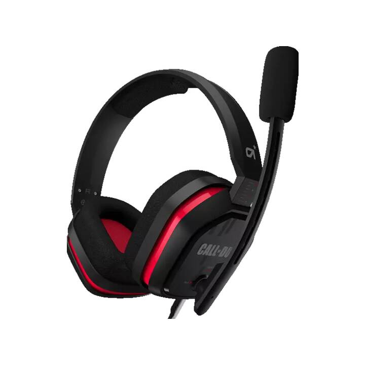 ASTRO GAMING A10 Call of Duty (Over-Ear, Rot, Schwarz)