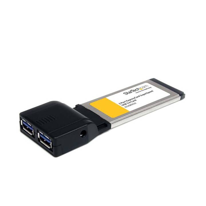STARTECH.COM Netzwerkadapterkarte (2 x USB A)