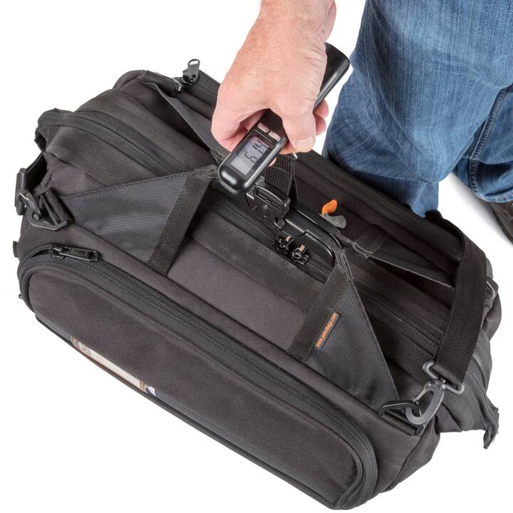 INTERTRONIC Digital Gepäckwaage (Schwarz)