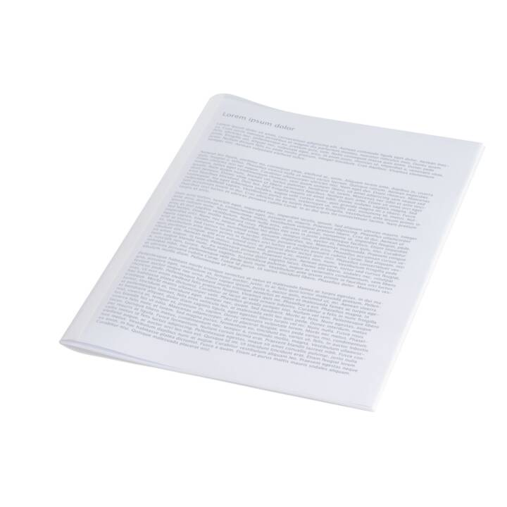 FELLOWES Cartellina trasparente (Transparente, Bianco, A4, 100 pezzo)