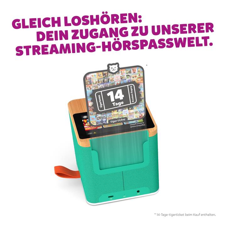 TIGERMEDIA Lecteur audio pour enfants Tigerbox Touch Swiss Edition inkl. Swiss-Card (DE, Suisse allemand)