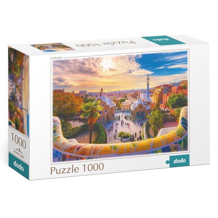 DODO Park Guell Barcelona Spain Puzzle (1000 Stück)