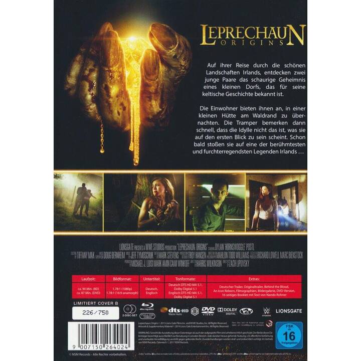 Leprechaun - Origins (Mediabook, DE, EN)
