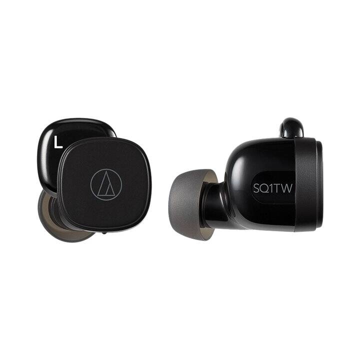 AUDIO-TECHNICA ATH-SQ1TW (In-Ear, Bluetooth 5.0, Noir)