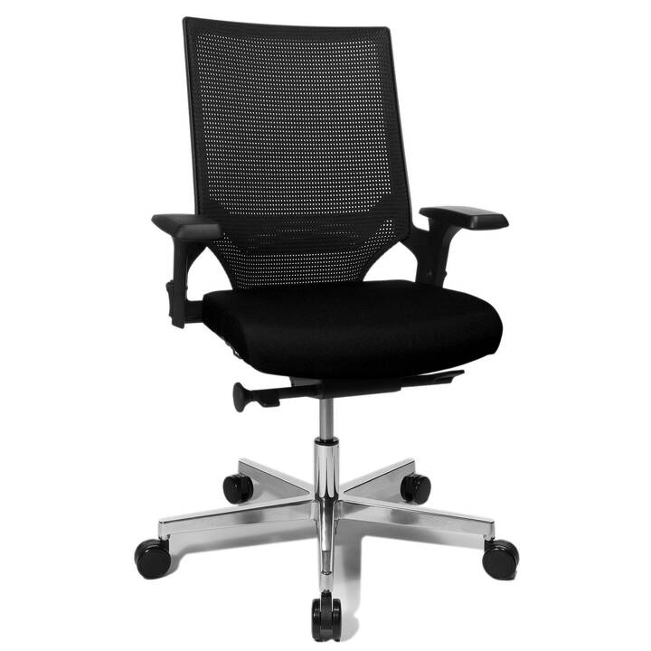 TOPSTAR T300 Fauteuil de bureau piovant (Argent, Noir)