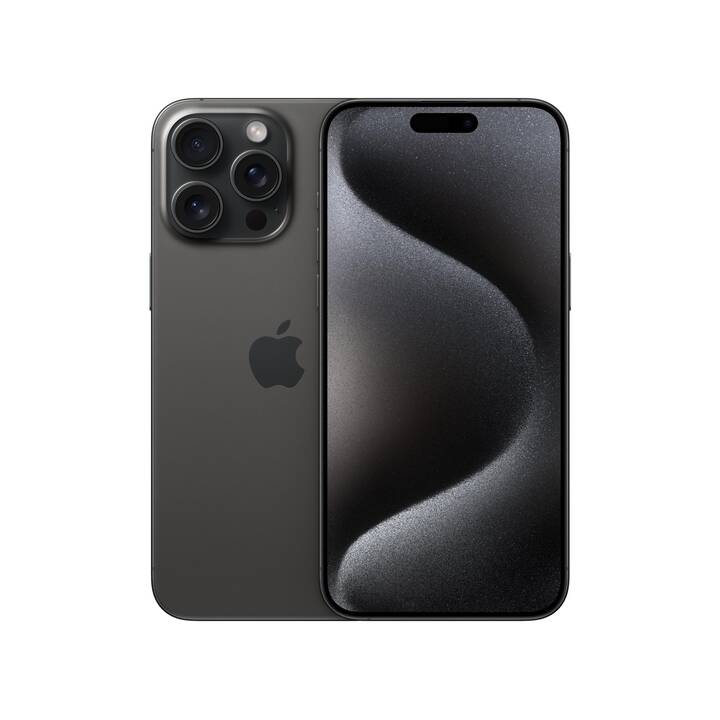 APPLE iPhone 15 Pro Max (1 TB, Titane noir, 6.7", 48 MP, 5G)