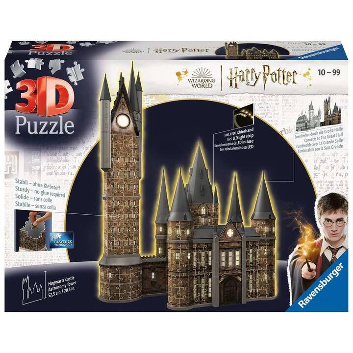 RAVENSBURGER Harry Potter Film et bande dessinée Puzzle 3D (626 x, 540 x)