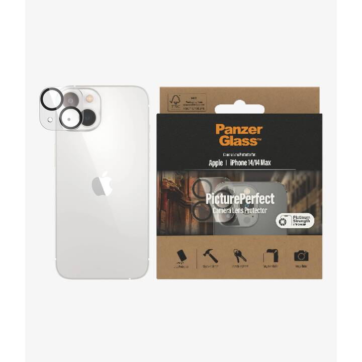PANZERGLASS Verre de protection d'écran (iPhone 14 Plus, iPhone 14)