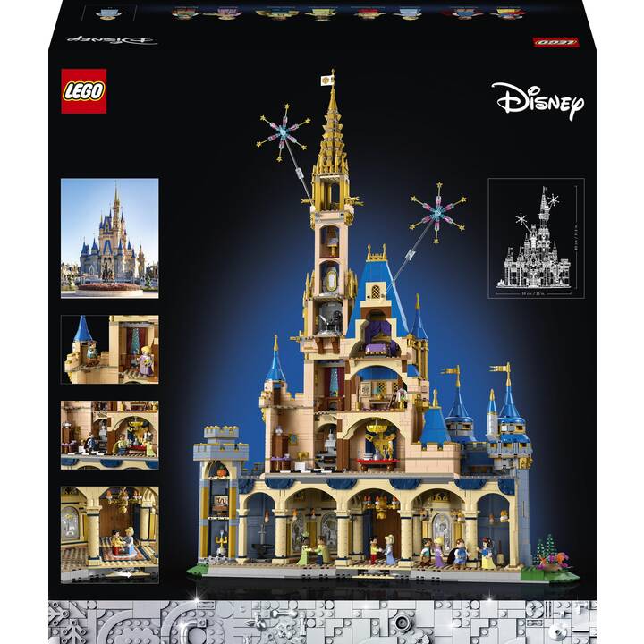 LEGO Disney Schloss (43222, seltenes Set)