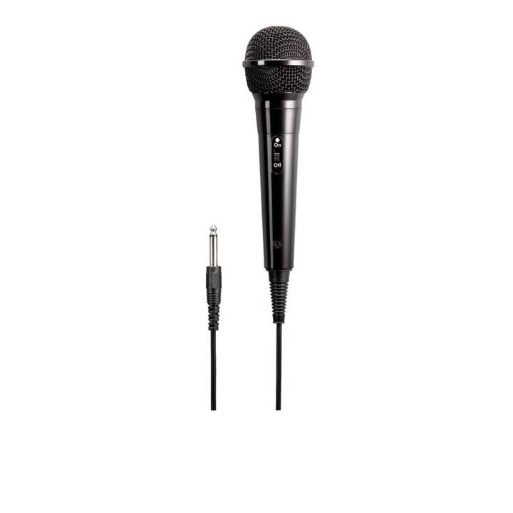 INTERTRONIC Dynamic Mono Microphone studio (Noir)