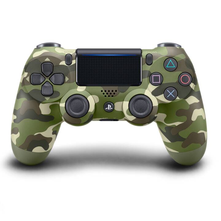 SONY Playstation 4 DualShock 4 Wireless-Controller Green Camo Controller (Verde, Camuffamento)