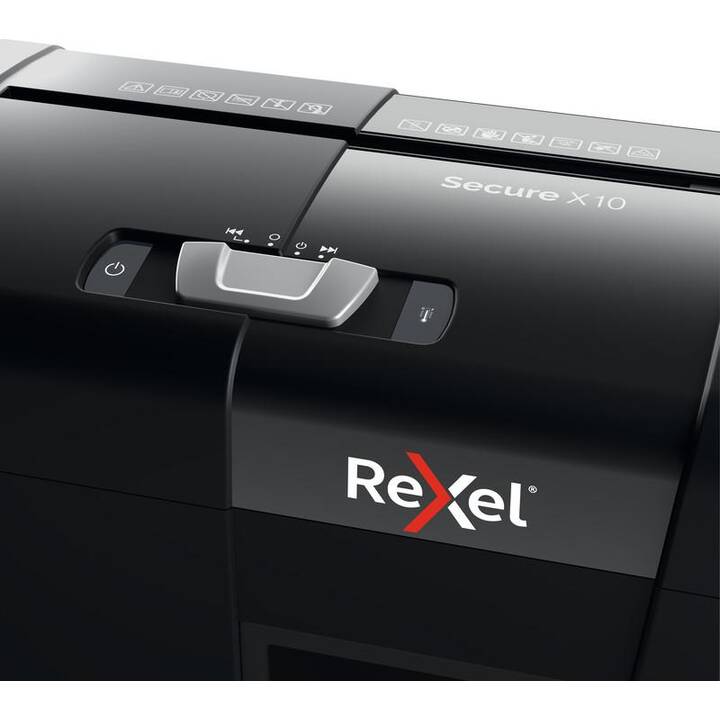 REXEL Destructeur de documents Secure X10 (Coupe en particules)