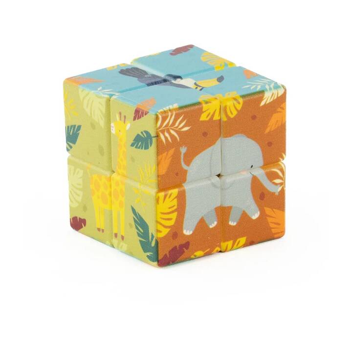 ROOST Knobelspiel Magic Cube Zoo NV631 