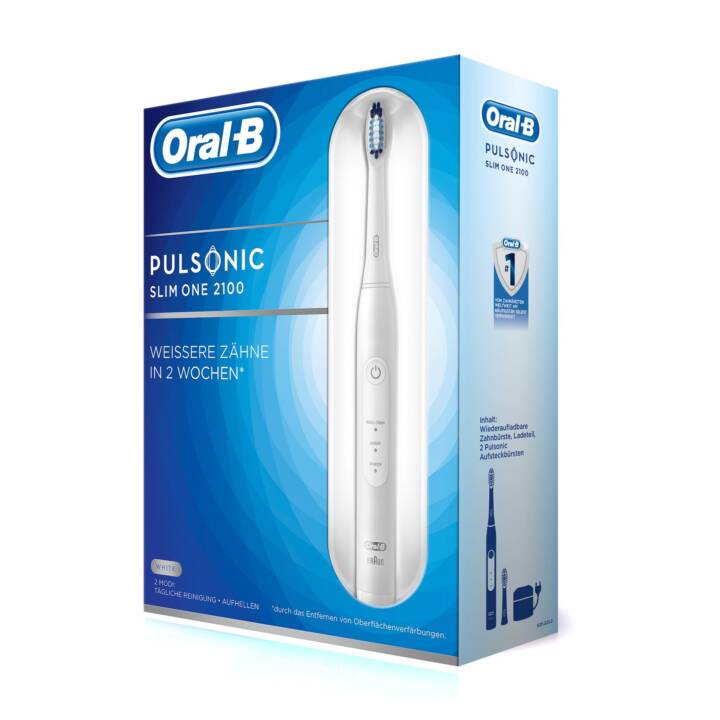 ORAL-B Pulsonic Slim One 2100 (Blanc)