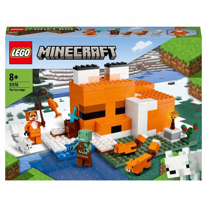 LEGO Minecraft Il Capanno della Volpe (21178)