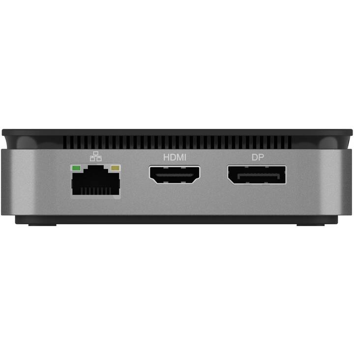 ICY BOX Stazione d'aggancio IB-DK408-C41 (DisplayPort, HDMI, RJ-45 (LAN), 2 x USB 3.1 Gen 2 Typ-A, USB 3.1 Gen 2 Typ-C)