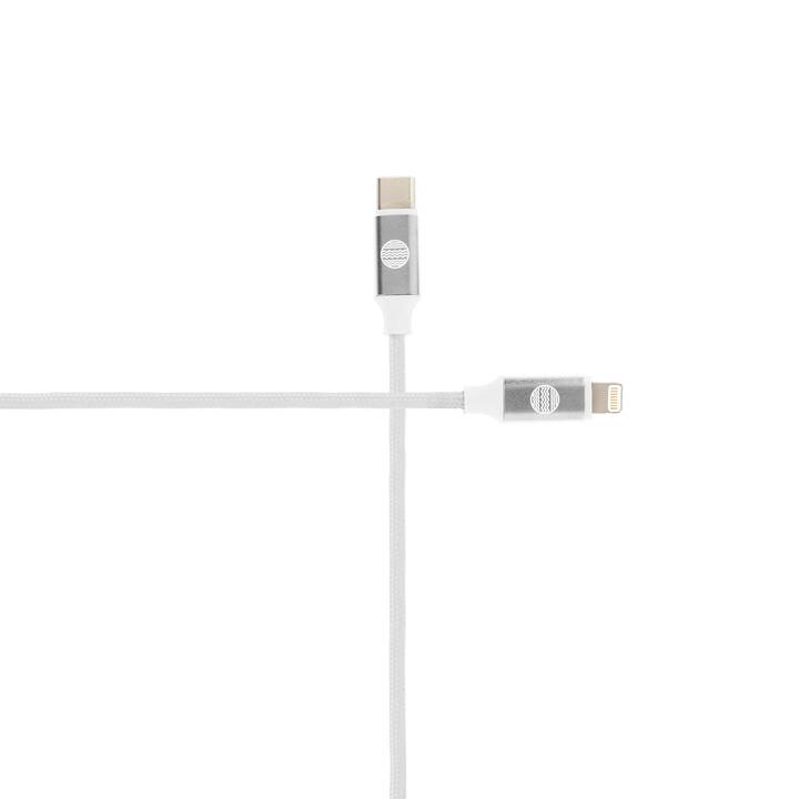 OUR PURE PLANET OPP081 Câble de connexion (Lightning, USB 2.0 de type C, 1.2 m)