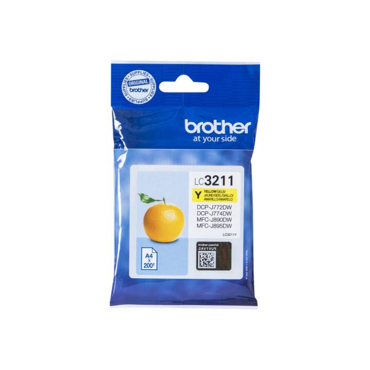 BROTHER LC-3211Y (Giallo, 1 pezzo)