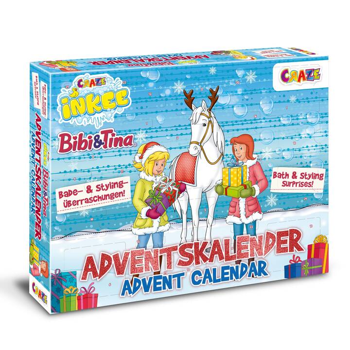 CRAZE Bibi & Tina 2021 Calendario dell'avvento giocattolo