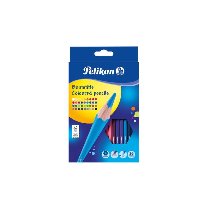 PELIKAN Crayons de couleur (36 pièce)