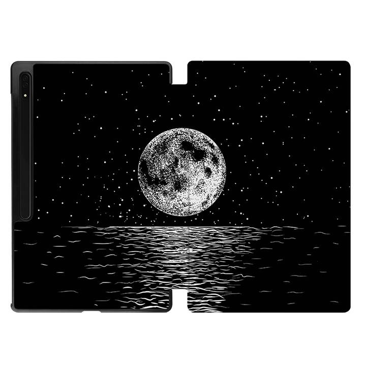 EG Hülle für Samsung Galaxy Tab S8 Ultra 14.6" (2022) - Schwarz - Astronaut