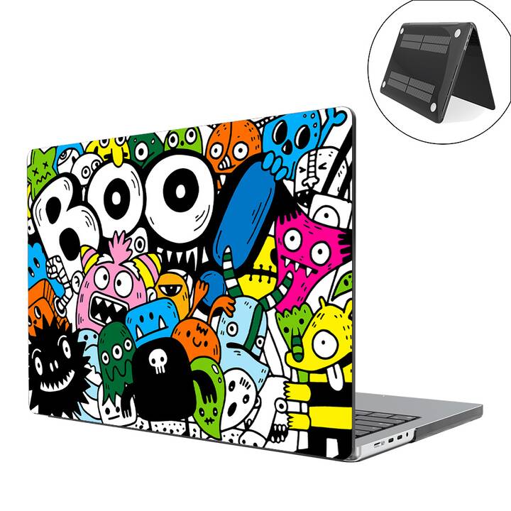EG coque pour MacBook Pro 14" (puce M1) (2021) - graffiti