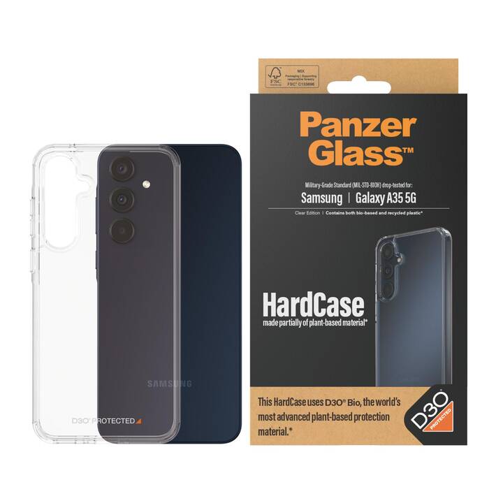 PANZERGLASS Backcover (Galaxy A35, Transparente)