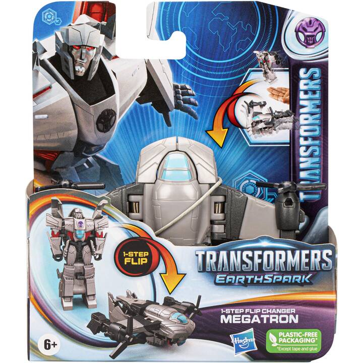 TRANSFORMERS EarthSpark 1-Step Flip Changer Megatron 