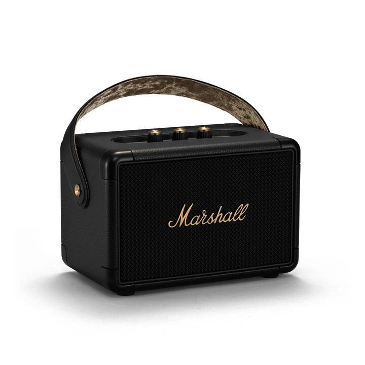 MARSHALL Kilburn II Black & Brass (Bluetooth 5.0, Nero)