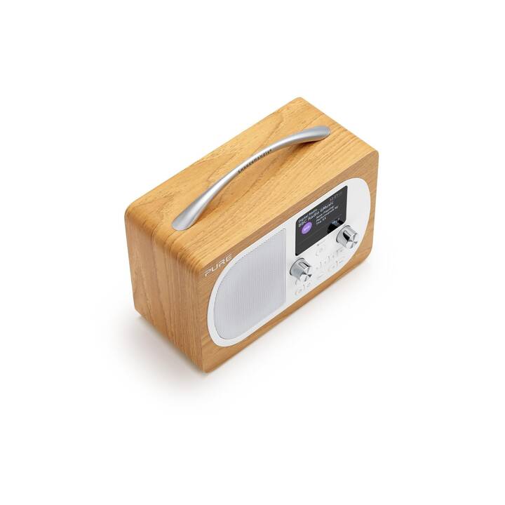 PURE Evoke H4 Digitalradio (Braun, Weiss)