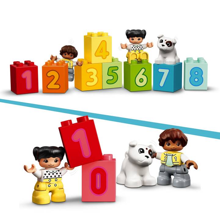 LEGO DUPLO Zahlenzug – Zählen lernen (10954)