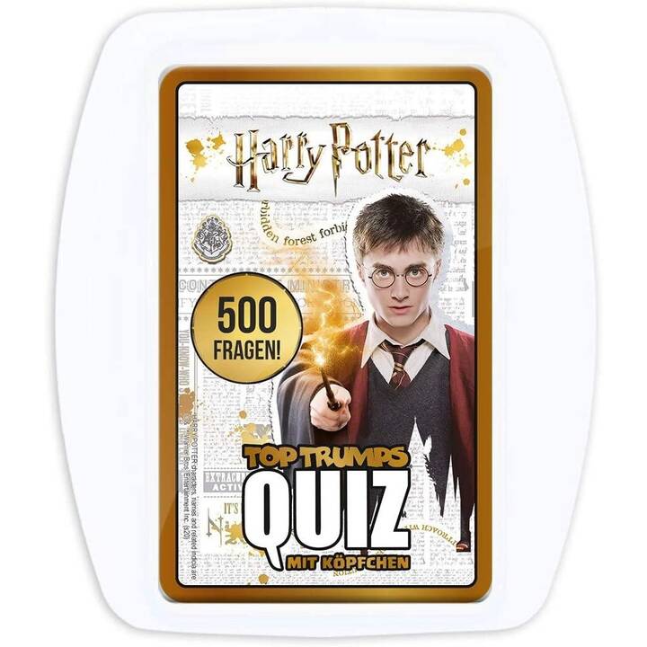 UNIQUE-GAMING PARTNERS Top Trumps - Quiz Harry Potter (DE)