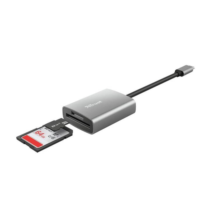 TRUST Dalyx Lecteurs de carte (USB Type C)